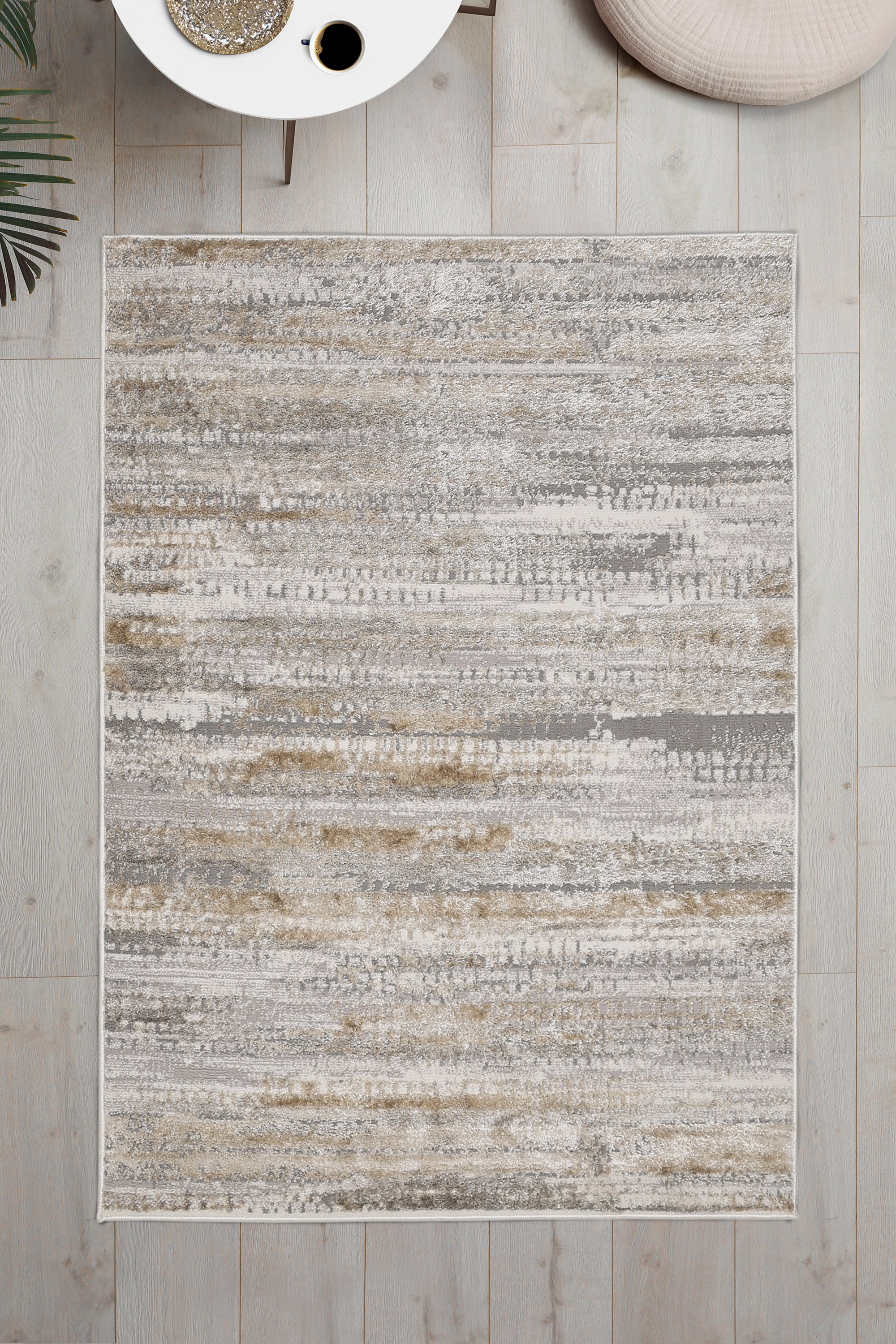 Cadiz Charm - Grey Modern Rug for Sophisticated Living Rooms