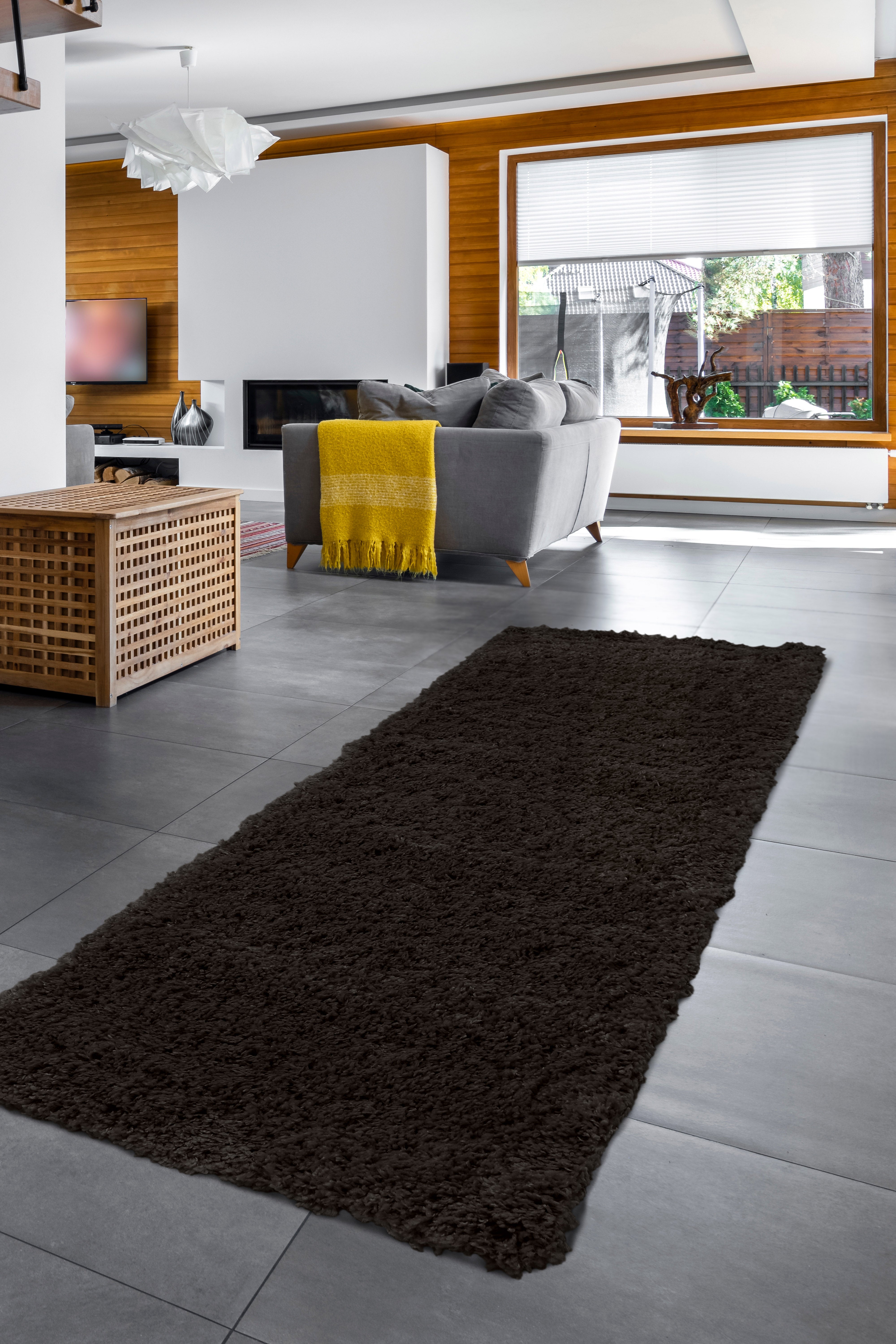 Jazz Shaggy Collection - Plush Rugs in Chic Colors for Cozy Living