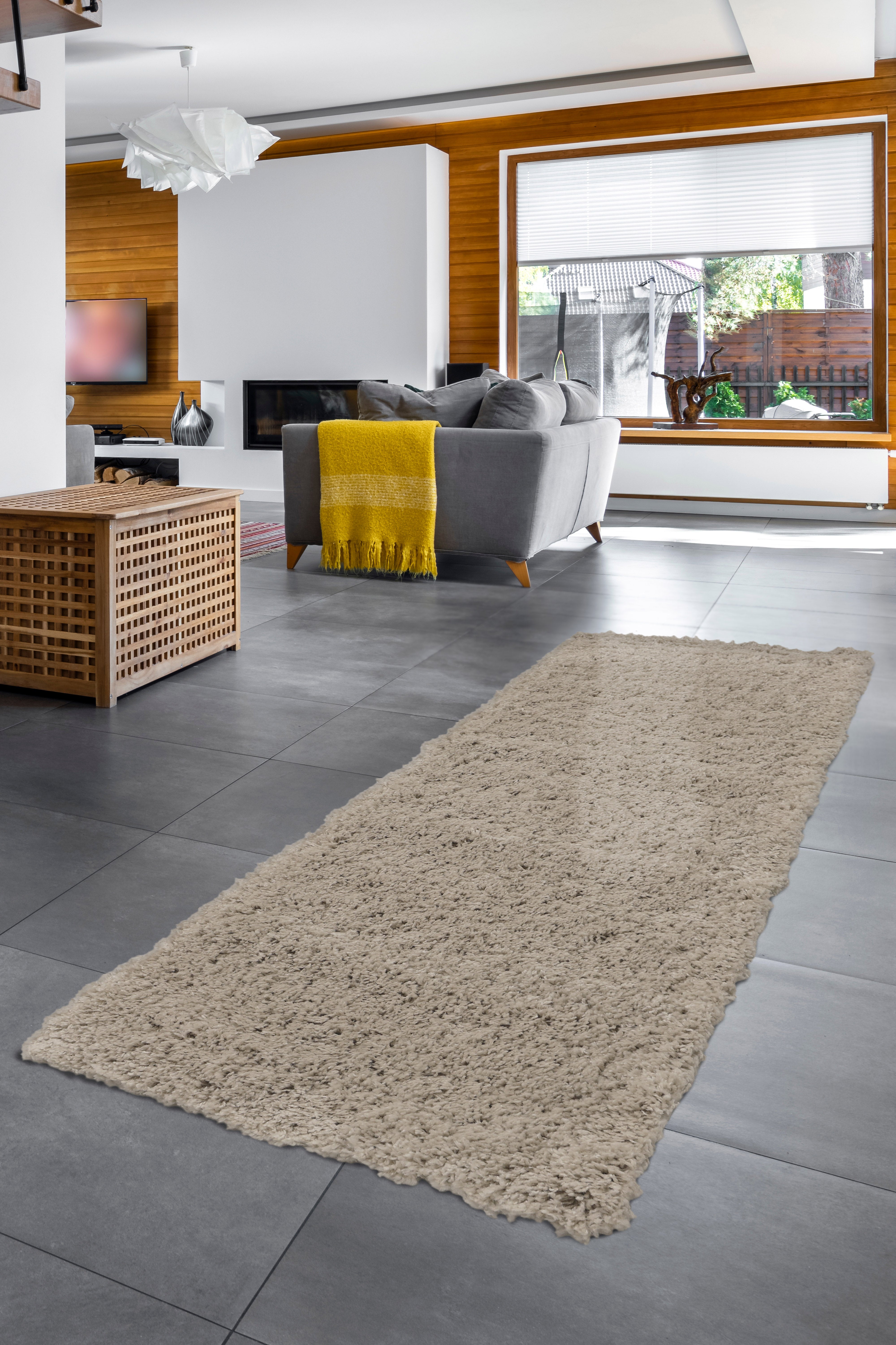 Jazz Shaggy Collection - Plush Rugs in Chic Colours for Cosy Living