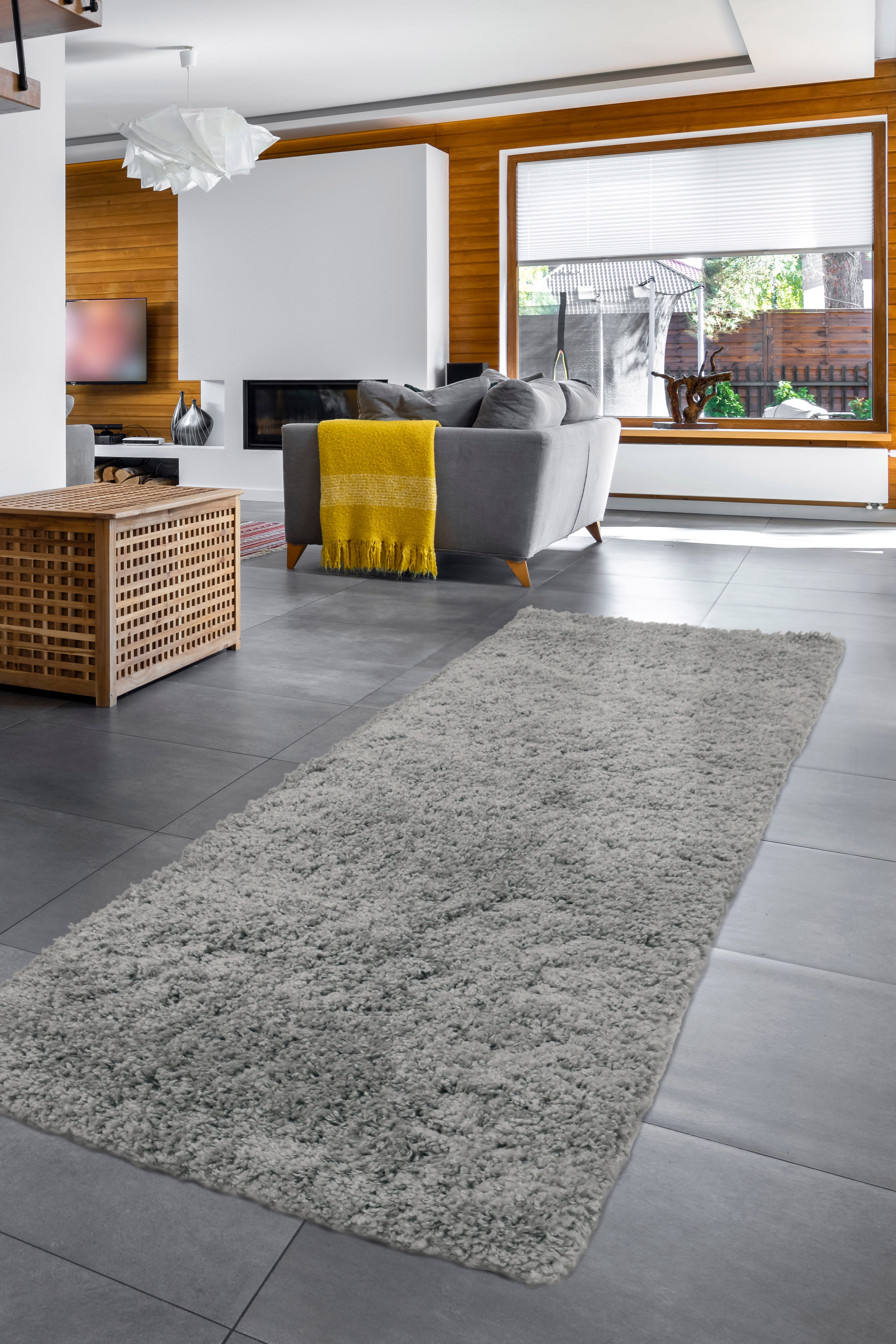 Jazz Shaggy Collection - Plush Rugs in Chic Colors for Cozy Living