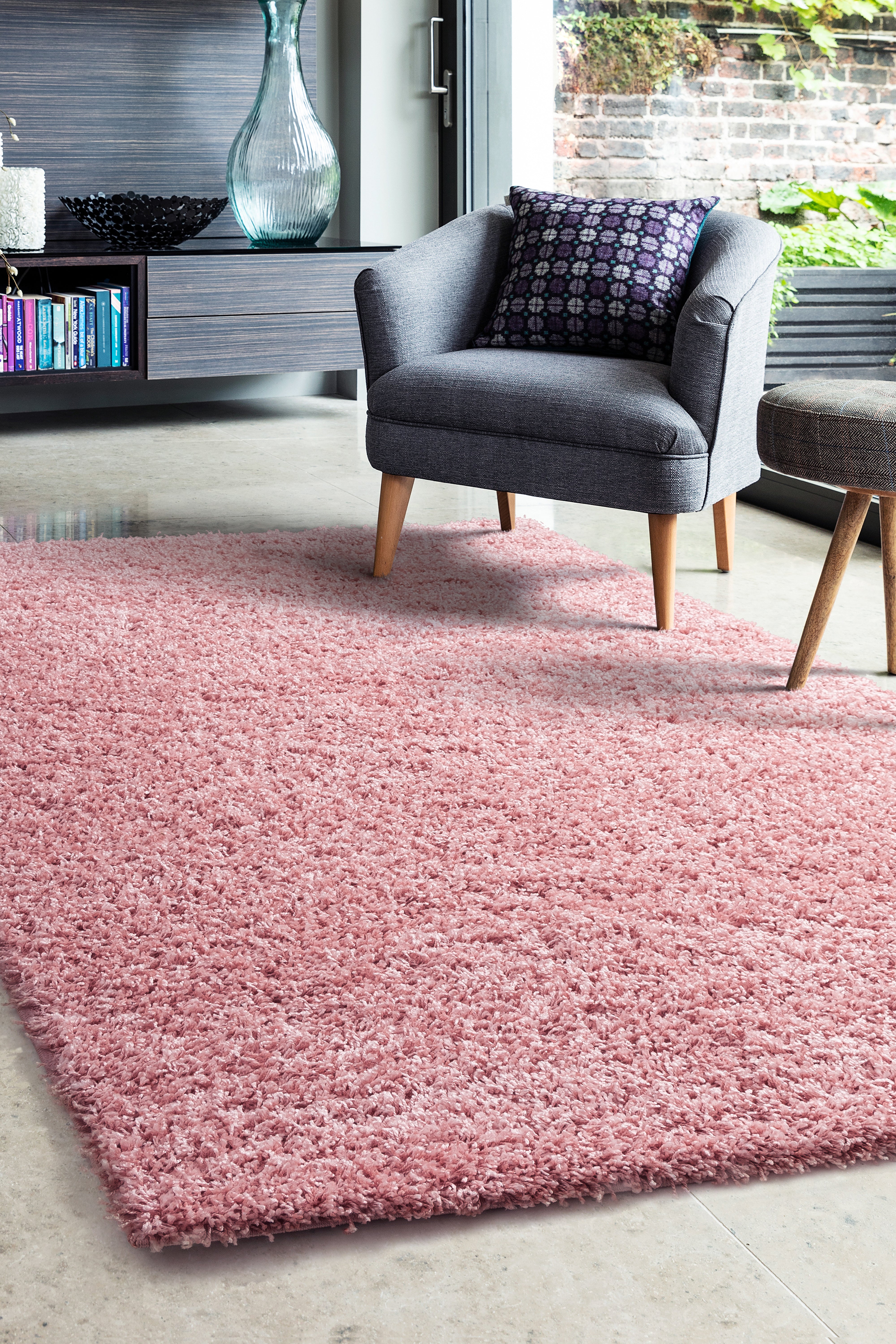 Jazz Shaggy Collection - Plush Rugs in Chic Colors for Cozy Living
