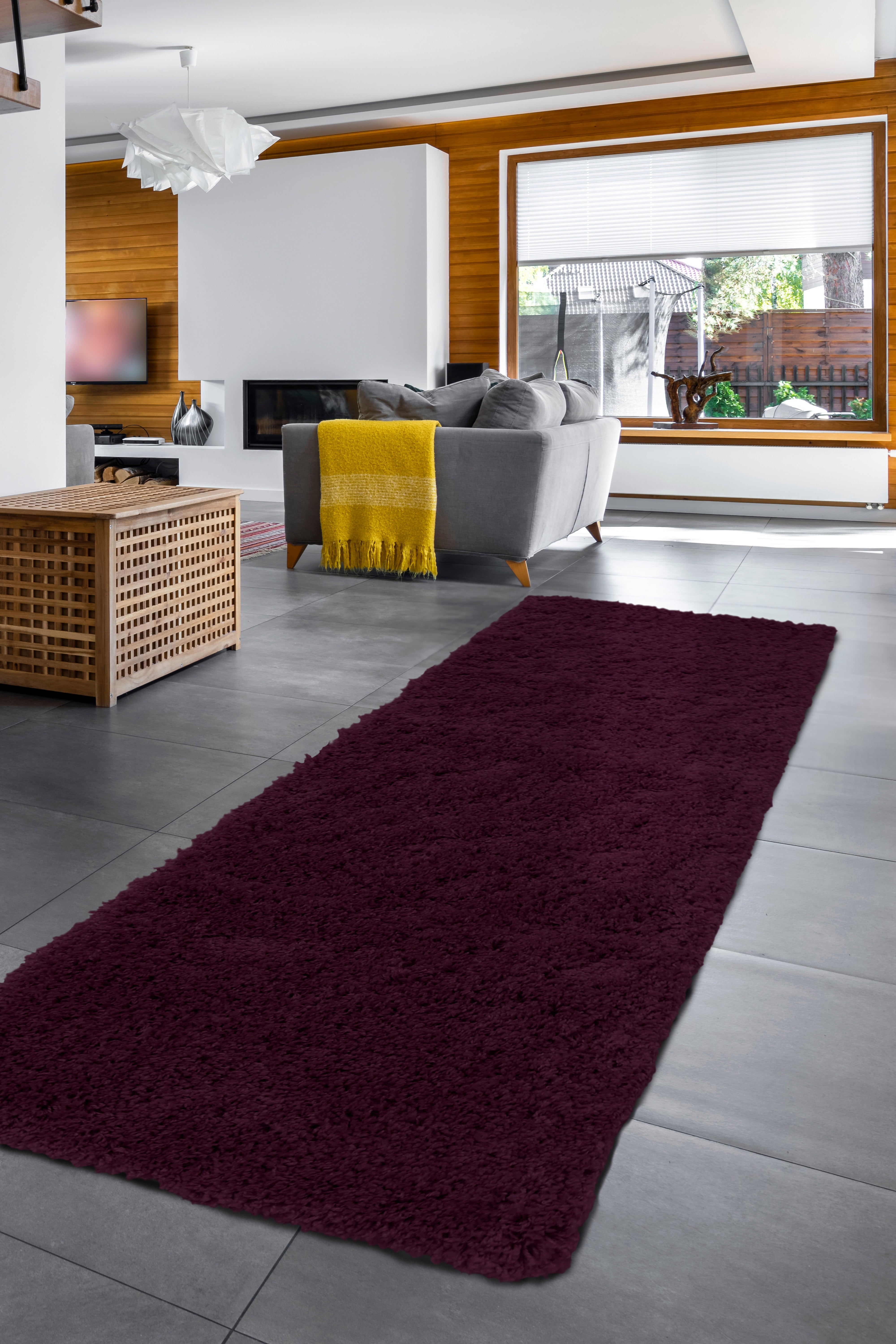 Jazz Shaggy Collection - Plush Rugs in Chic Colors for Cozy Living