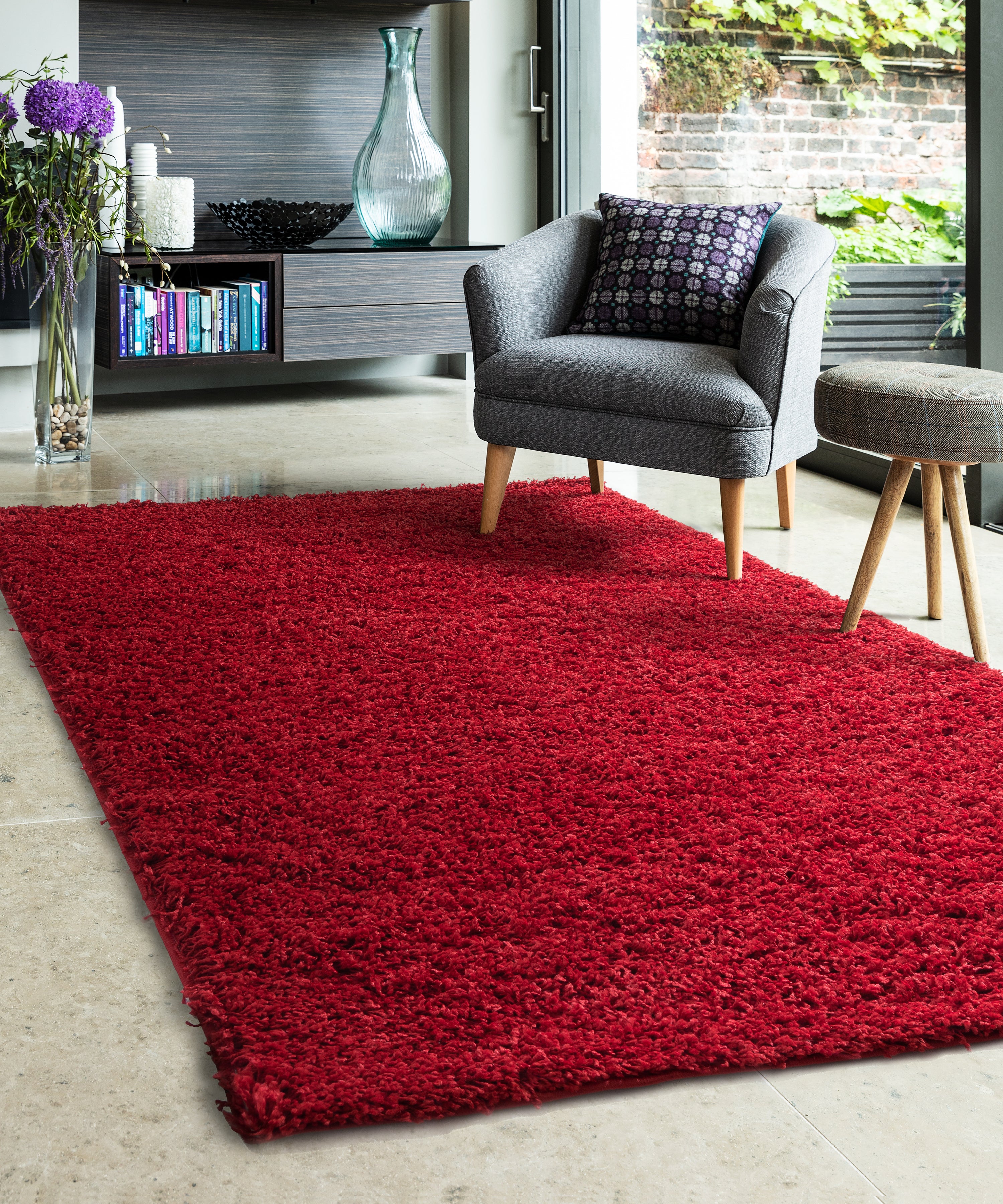 Jazz Shaggy Collection - Plush Rugs in Chic Colors for Cozy Living