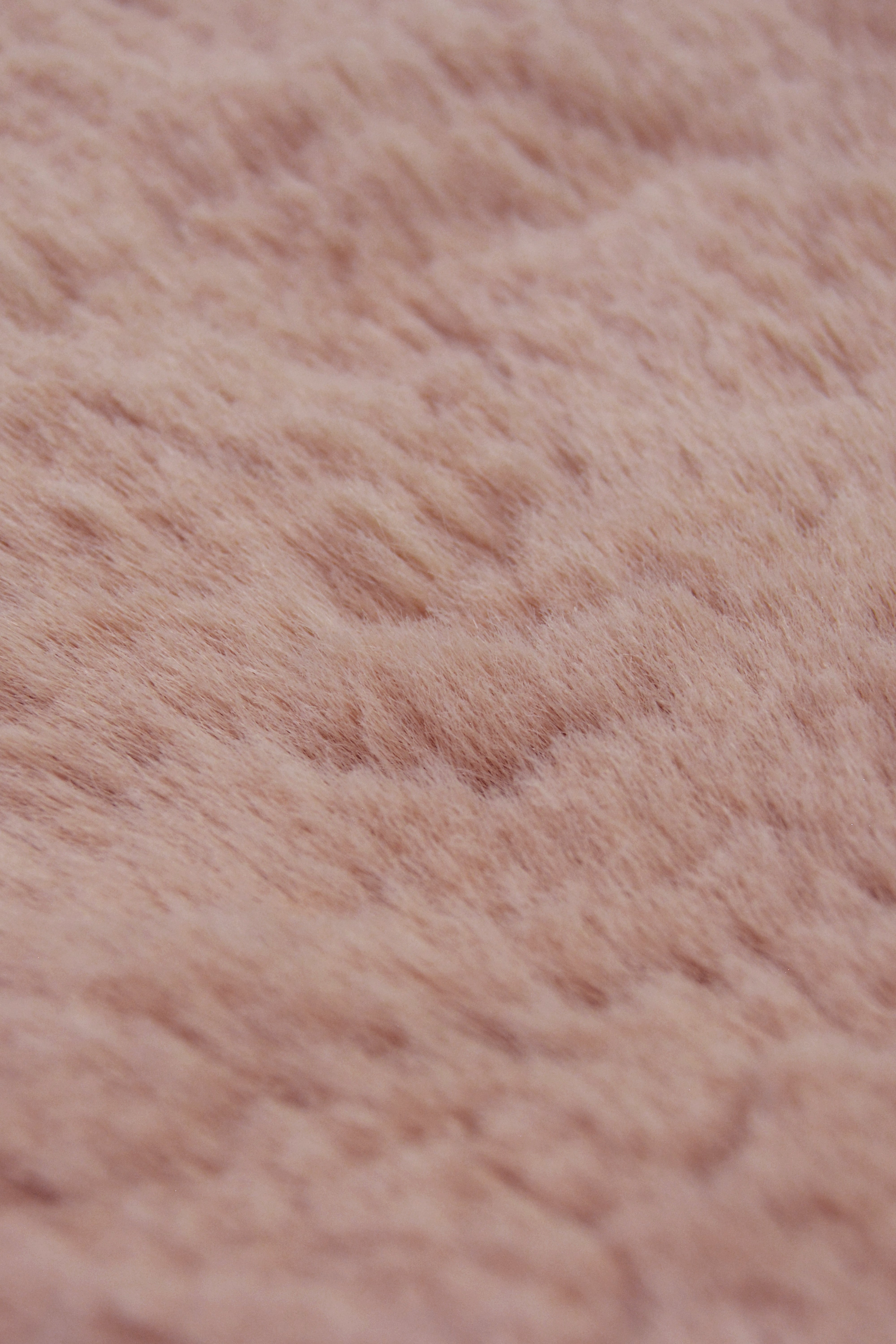 Luxury Faux Fur - Blush & Grey Rugs for Cozy Elegance