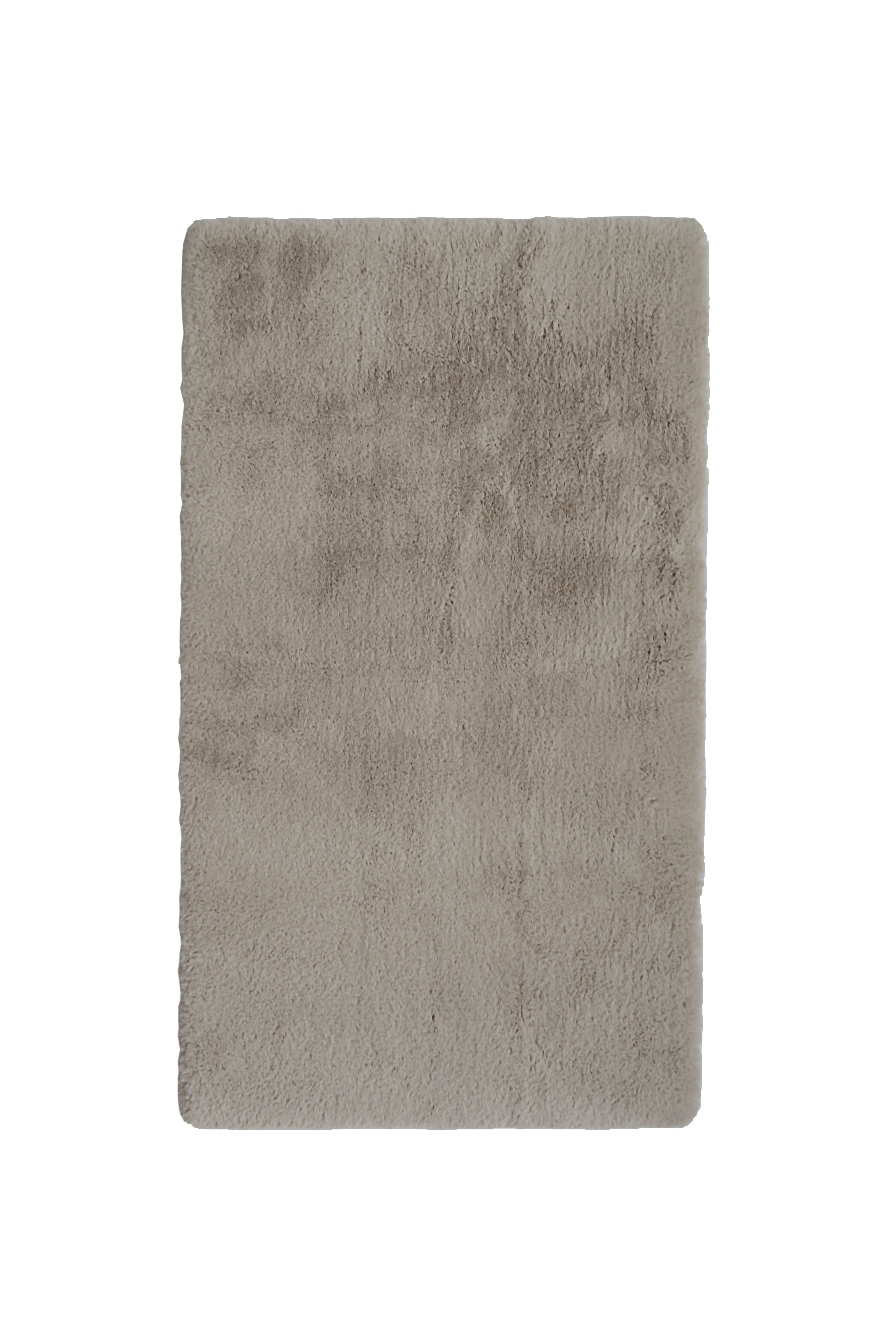 Luxury Faux Fur - Blush & Grey Rugs for Cozy Elegance