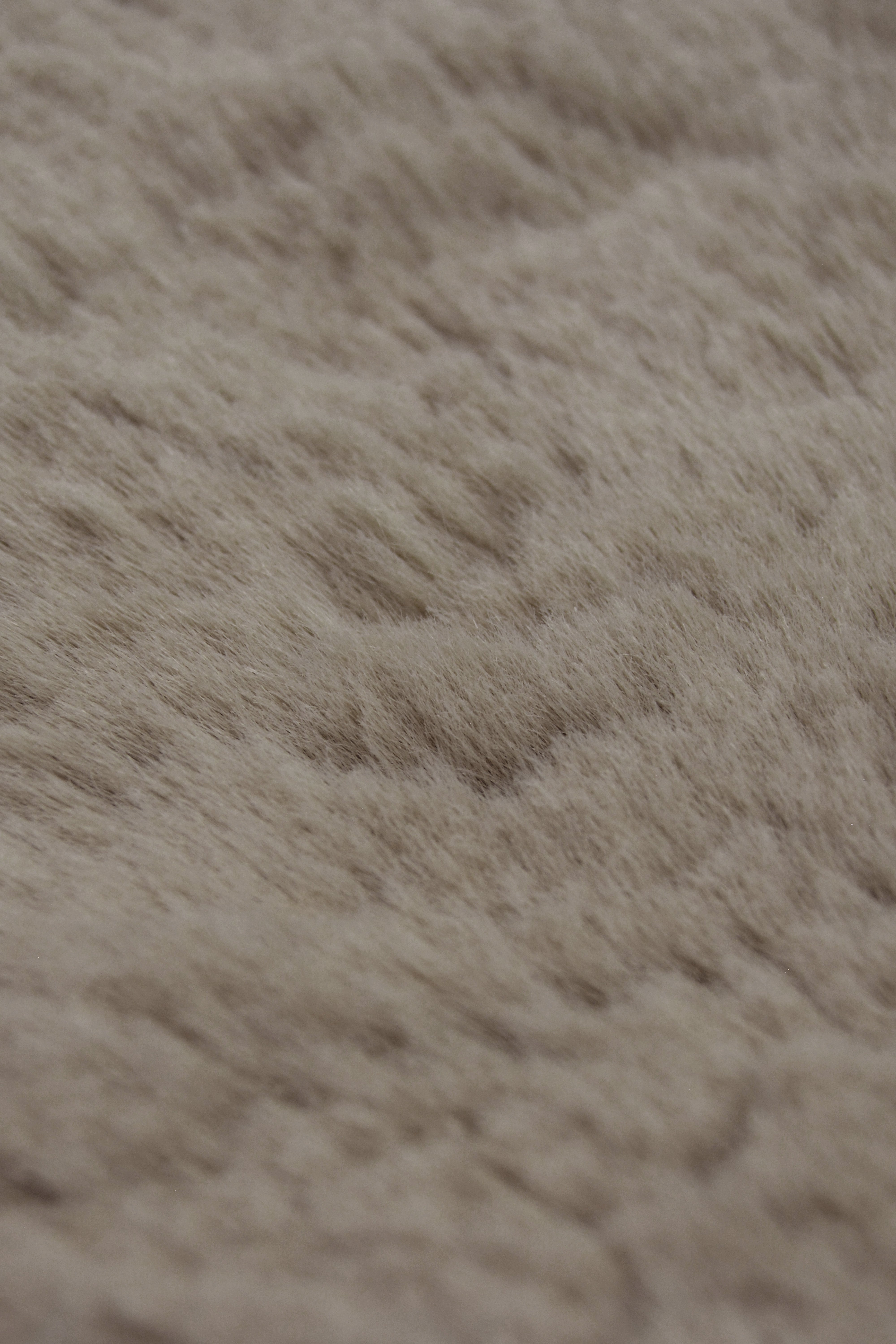 Luxury Faux Fur - Blush & Grey Rugs for Cozy Elegance