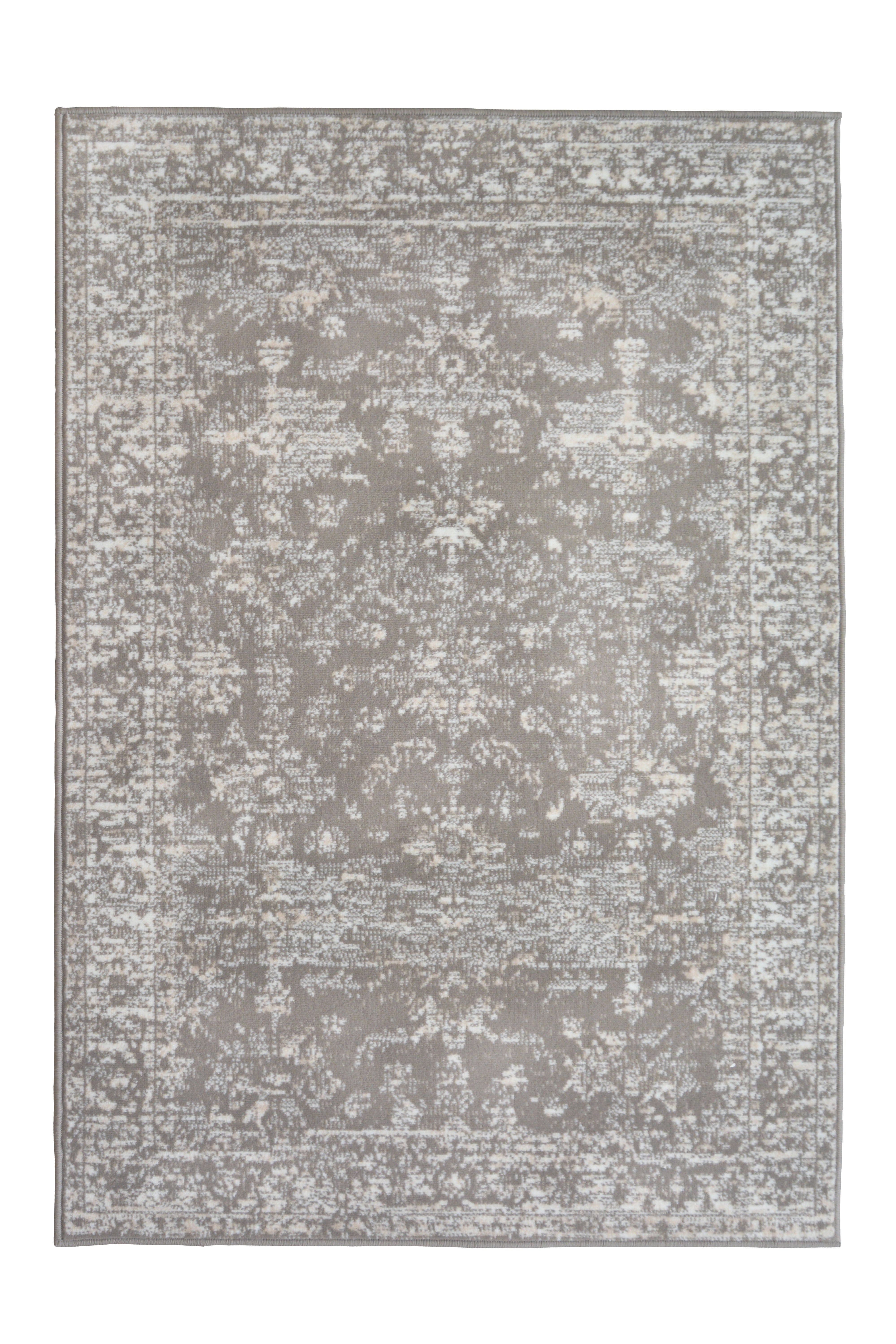 Maestro New Traditional Rug – Grey/Pink & Natural