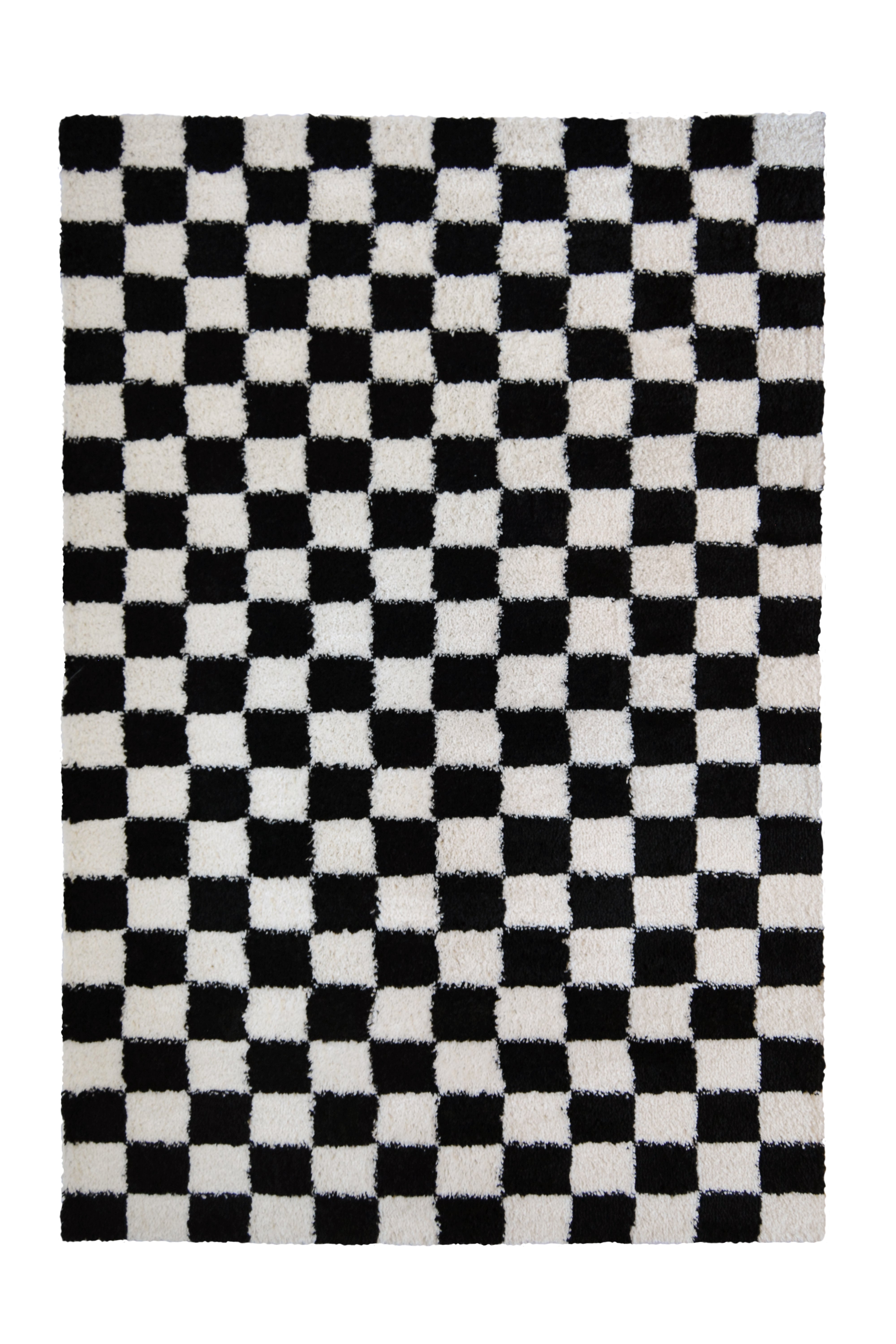 SNUG Checks - Checker Board Style Shaggy Rug