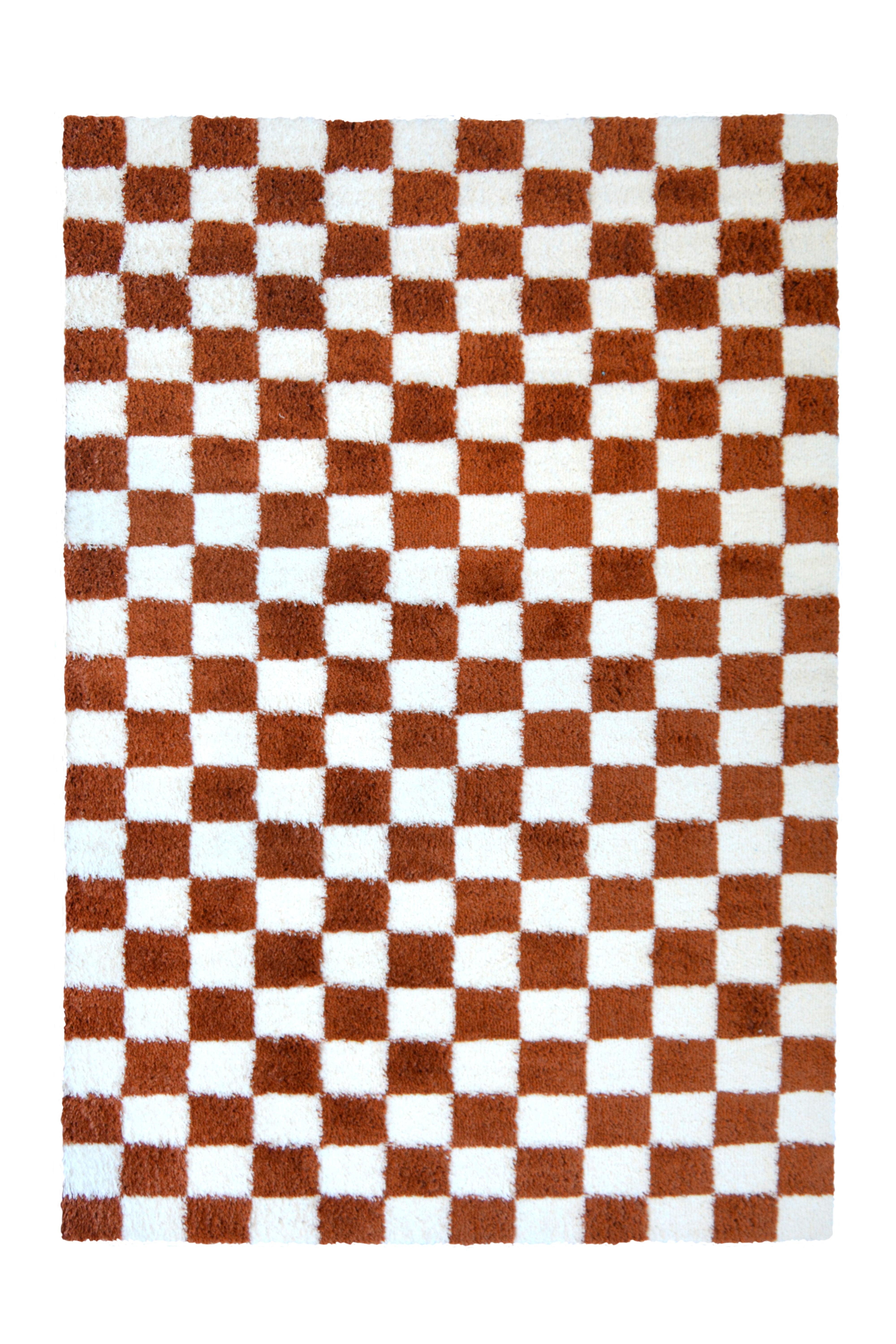 SNUG Checks - Checker Board Style Shaggy Rug