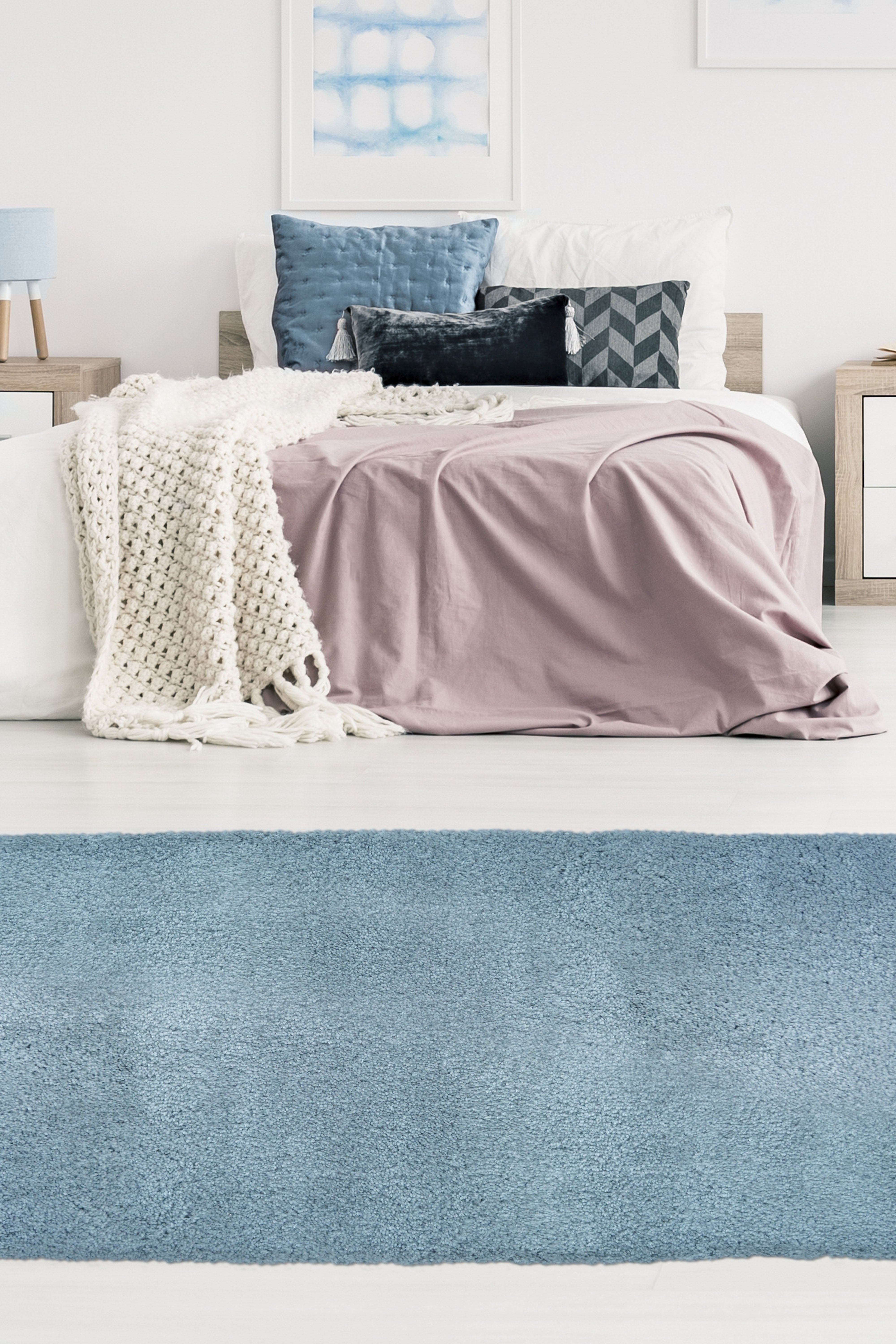 SNUG Plain Luxury Rug – 11 Colours – Multiple Sizes & Runner Option