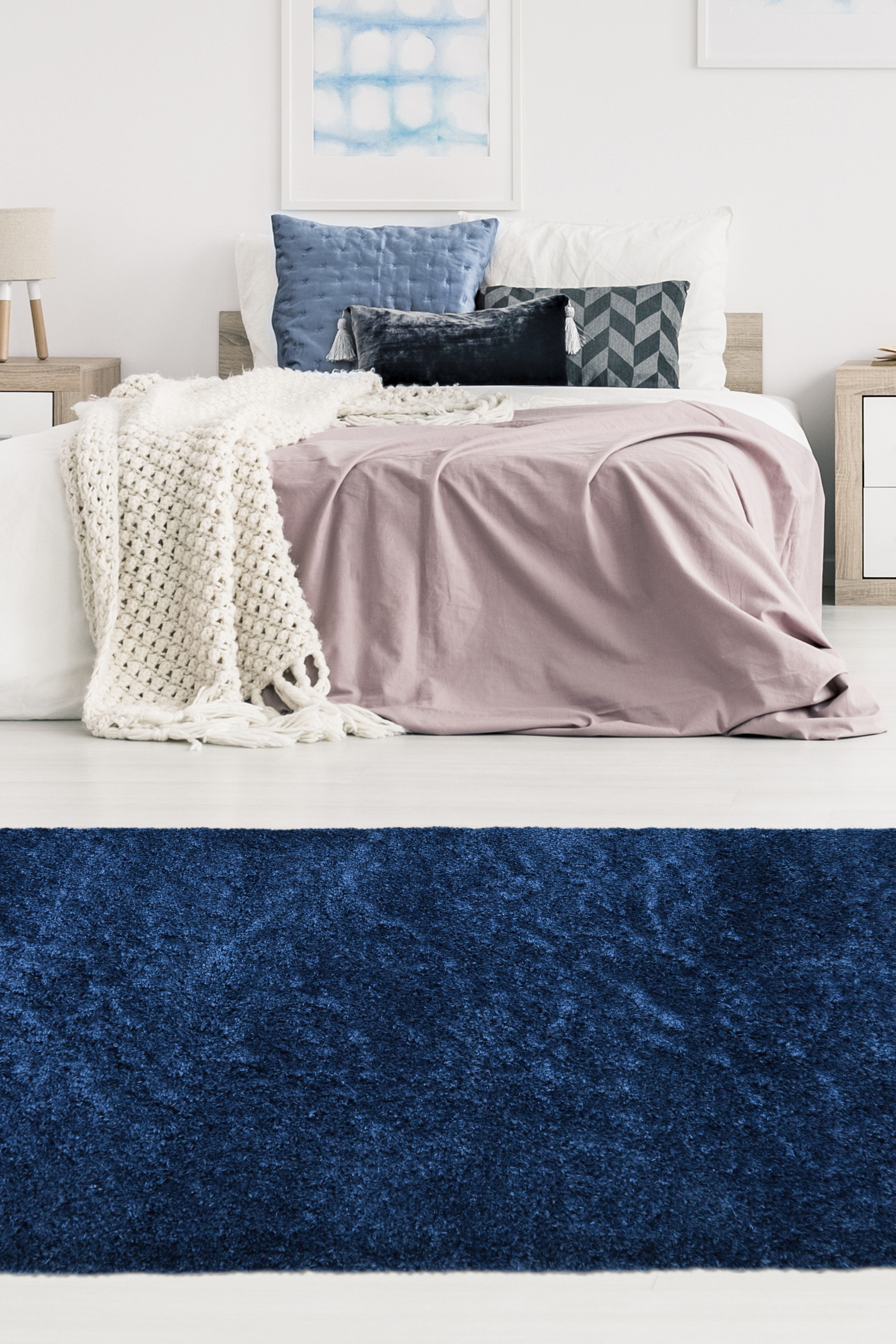 SNUG Plain Luxury Rug – 11 Colours – Multiple Sizes & Runner Option