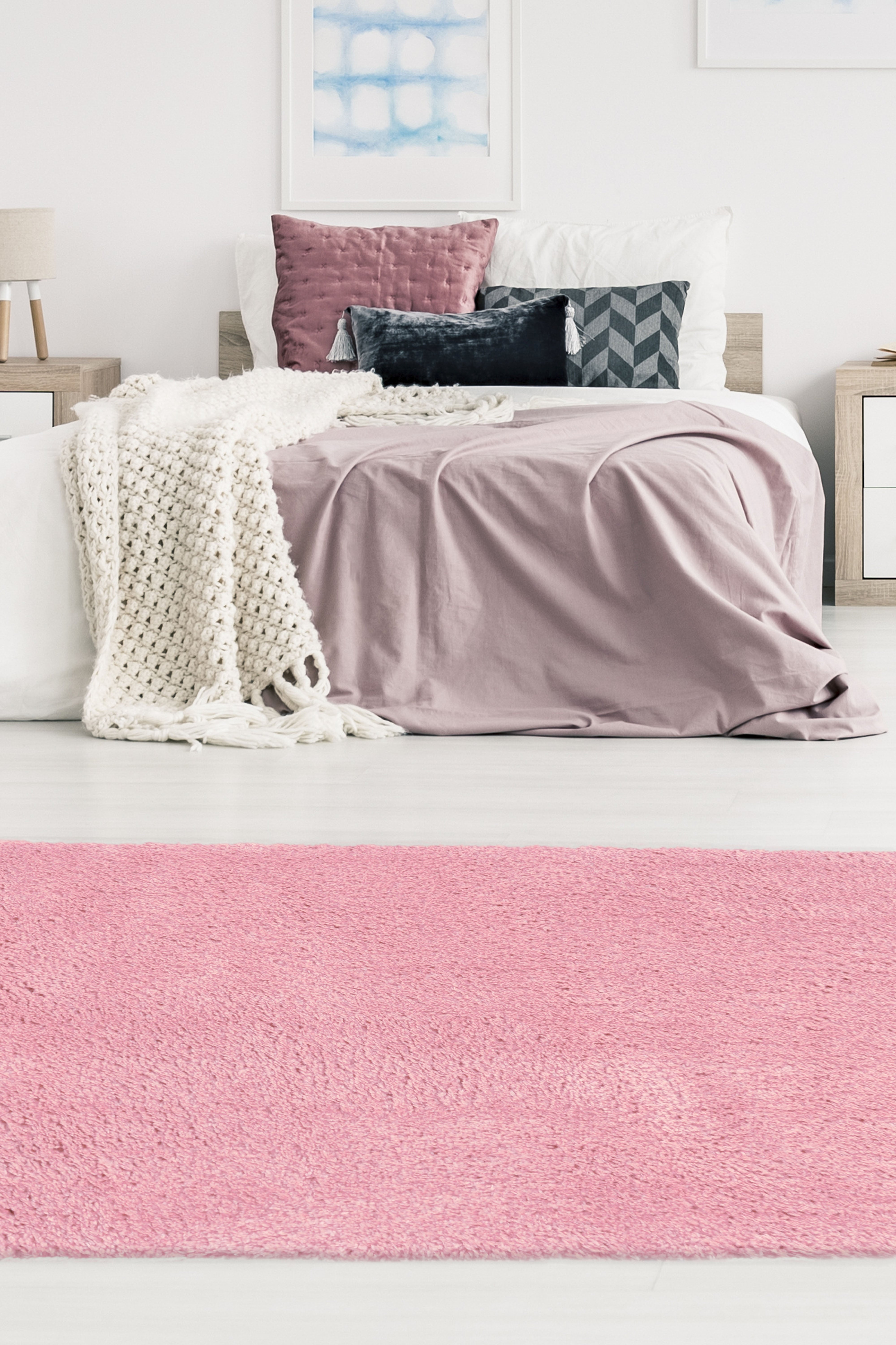SNUG Plain Luxury Rug – 11 Colours – Multiple Sizes & Runner Option
