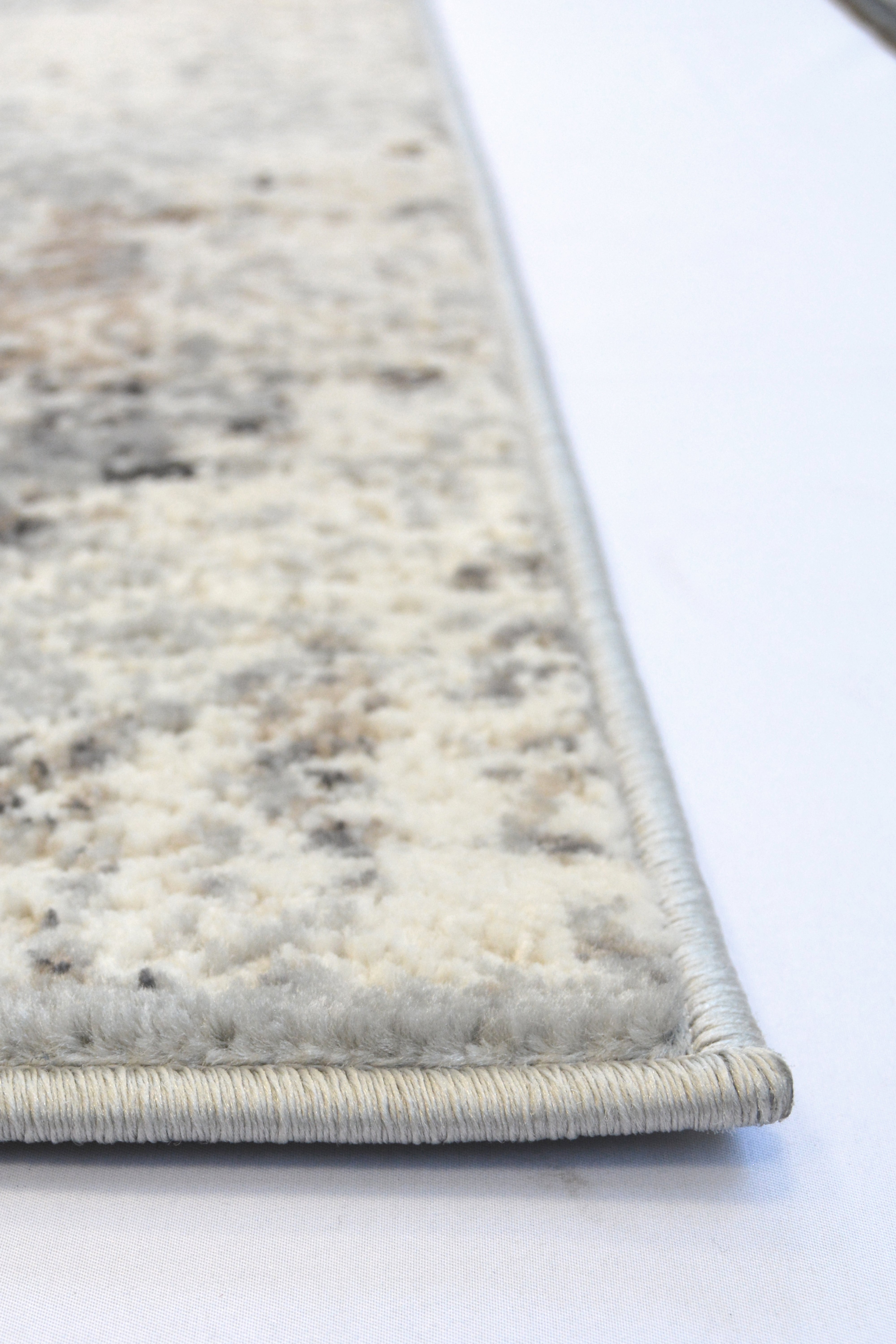Abstract Burst - Grey & Ochre Rug for Chic Living Spaces