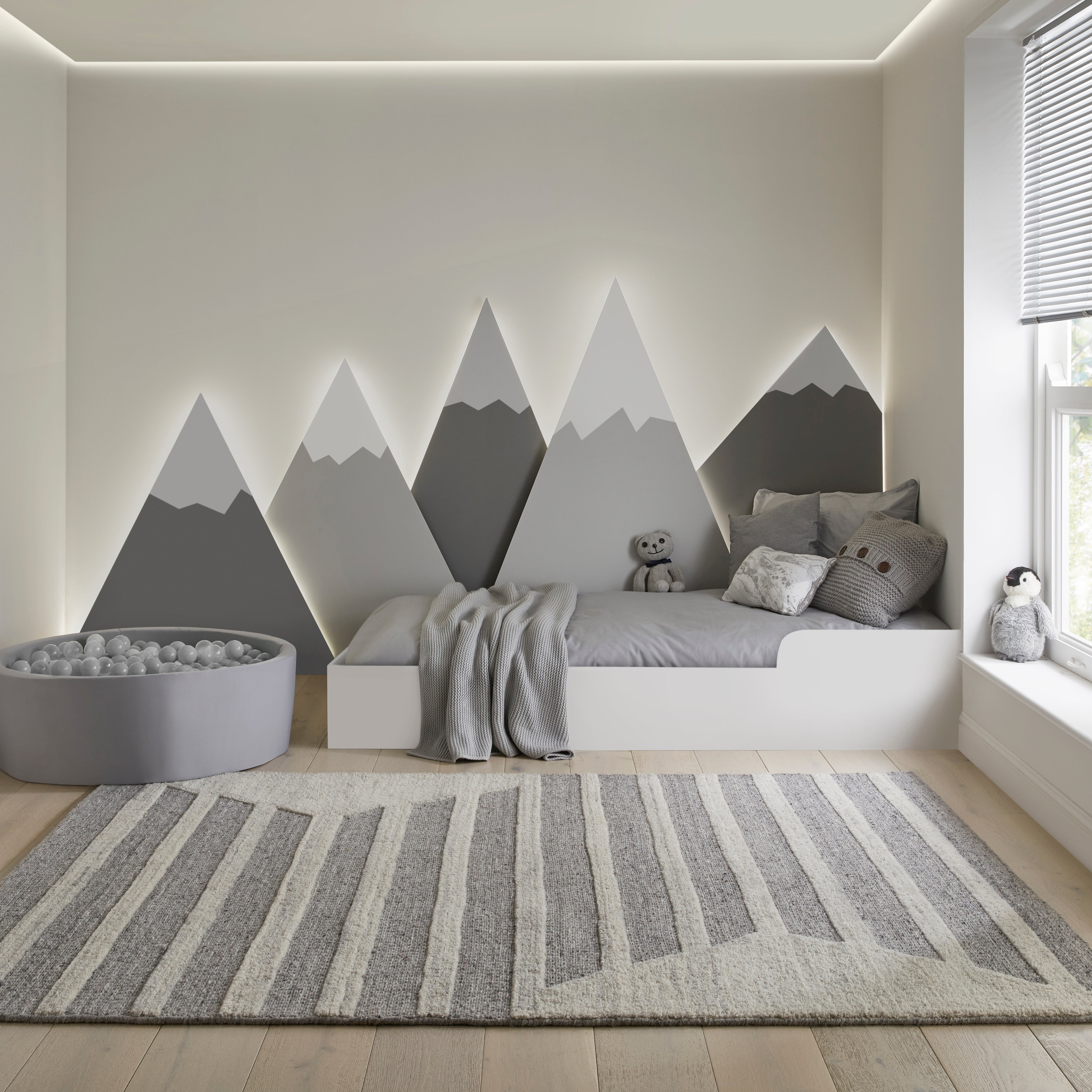 Stellar Natural - Textured Wool Rug for Cozy Living Spaces