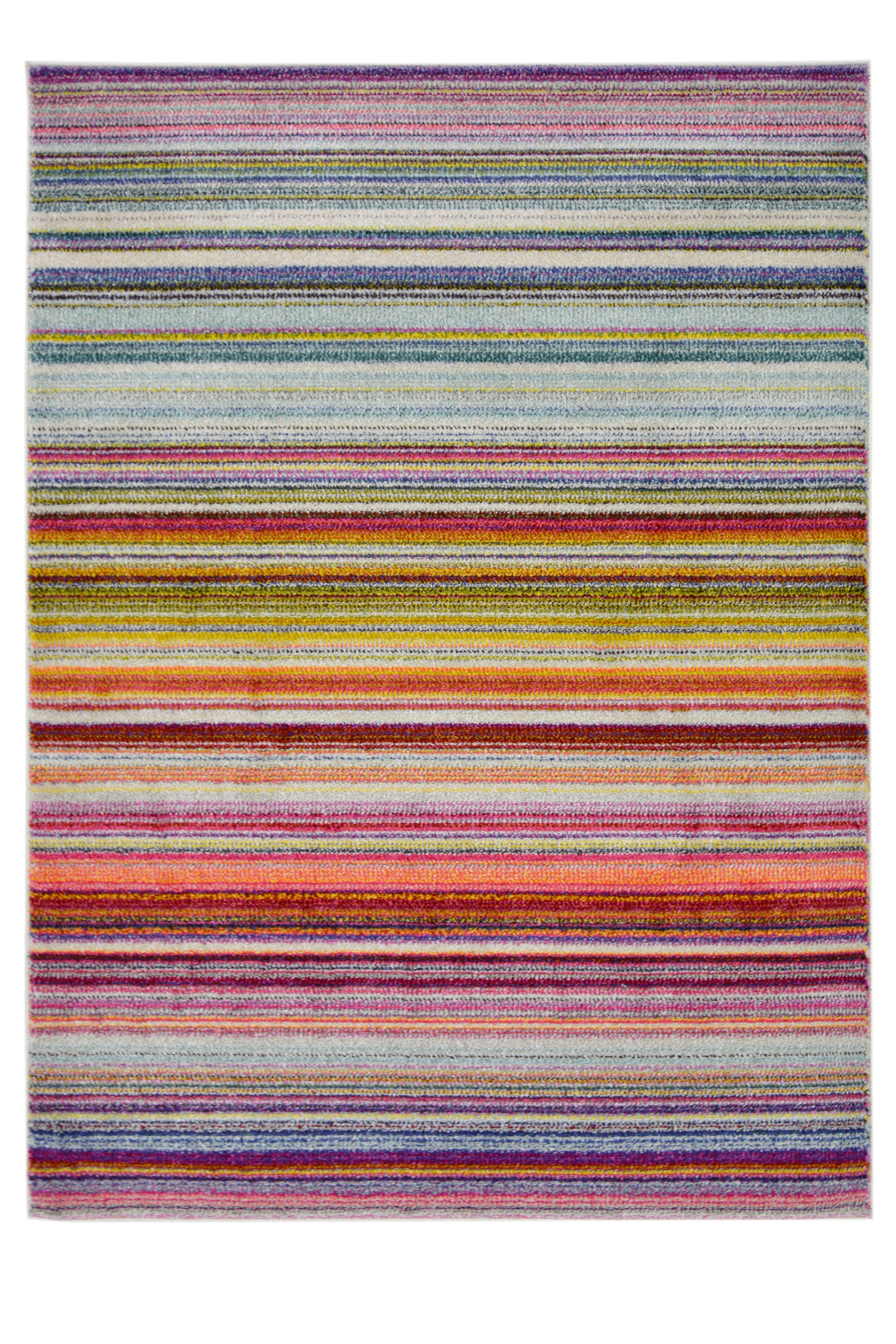 Vibrant Villa - Multi-Patterned Rug for Stylish Living Spaces