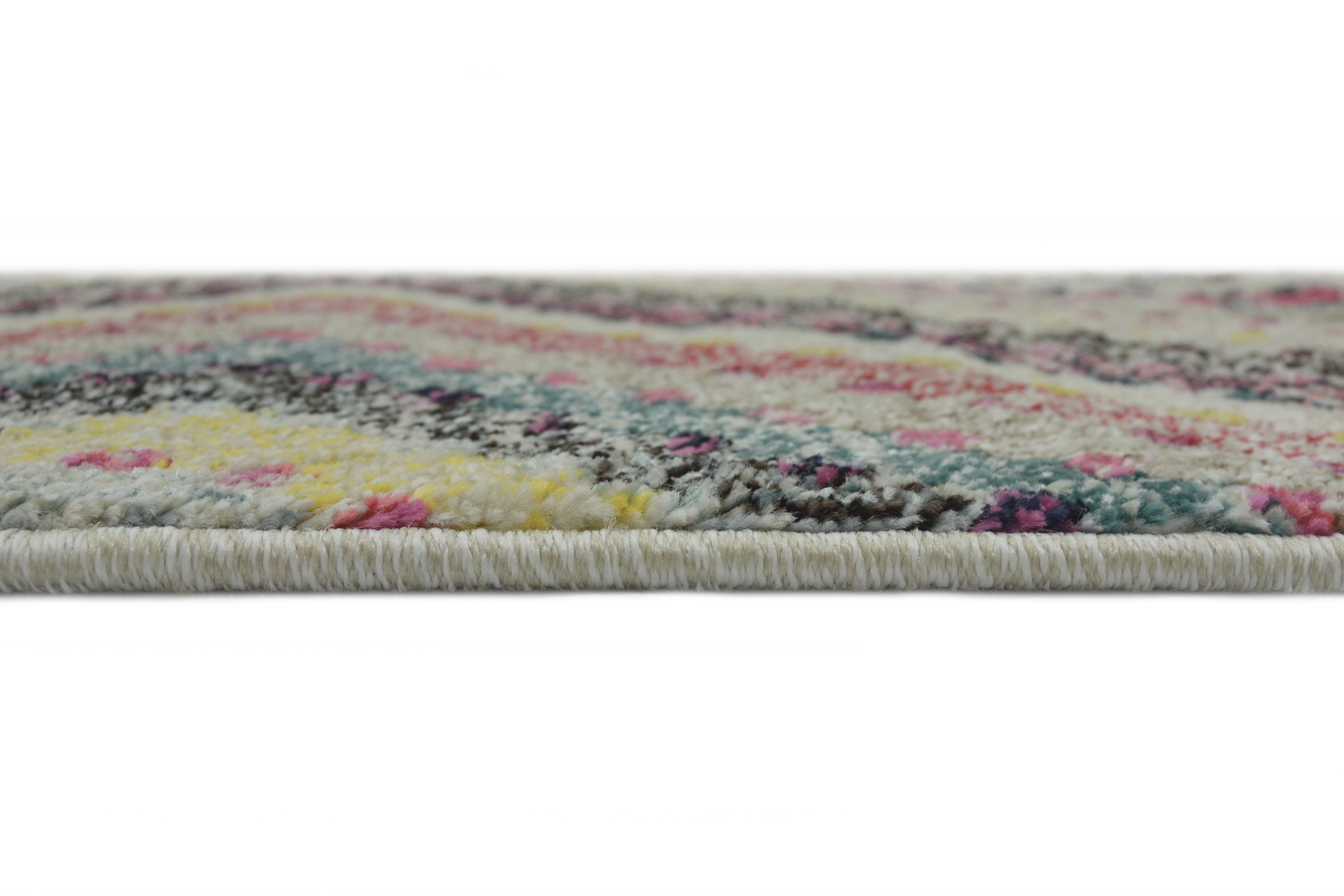 Vibrant Villa - Multi-Patterned Rug for Stylish Living Spaces