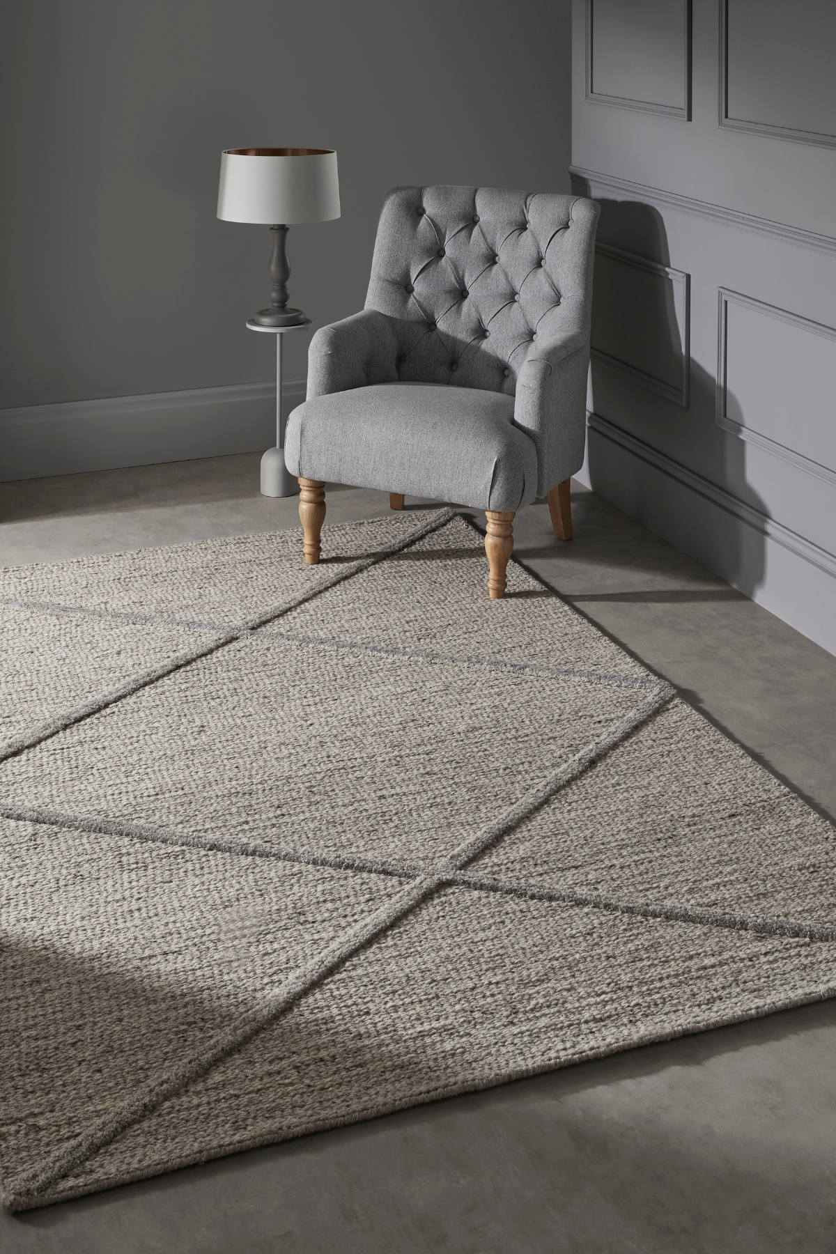 Stellar Natural - Textured Wool Rug for Cozy Living Spaces