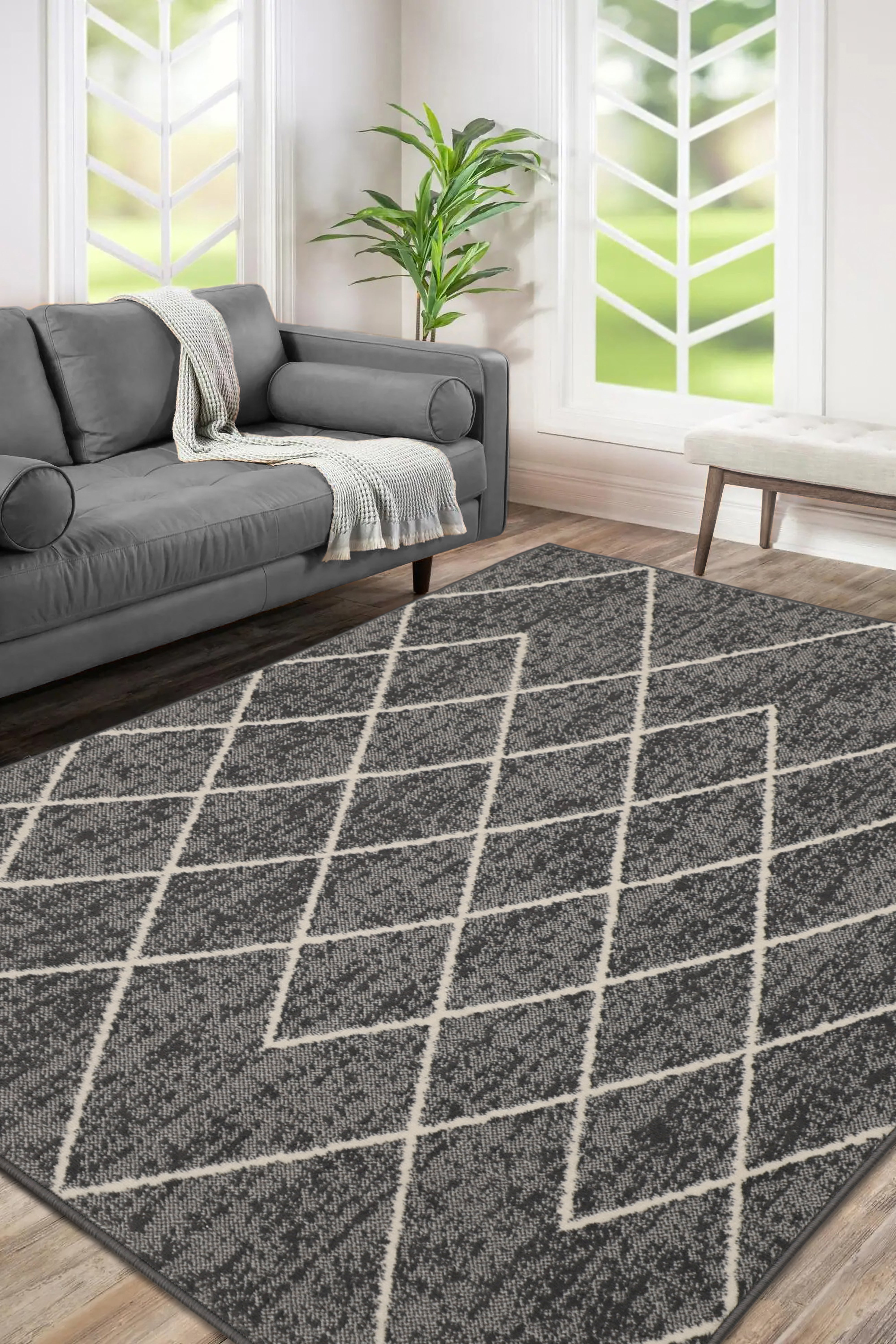 Maestro Berber Indoor Rug – Durable Machine-Woven Polypropylene Low Pile, Easy-Clean
