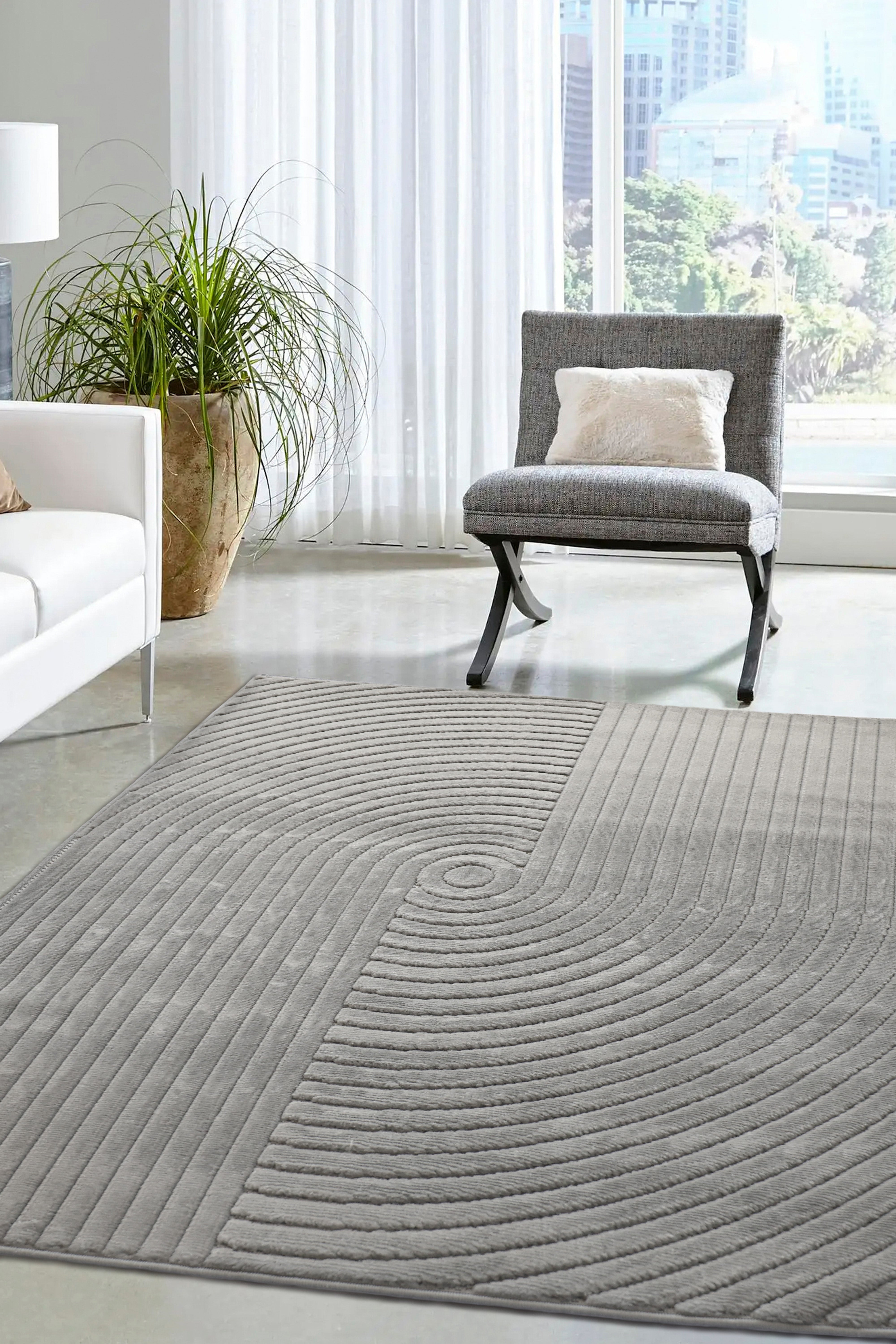 Malmo Elegance - Natural & Grey Rugs for Contemporary Living Spaces