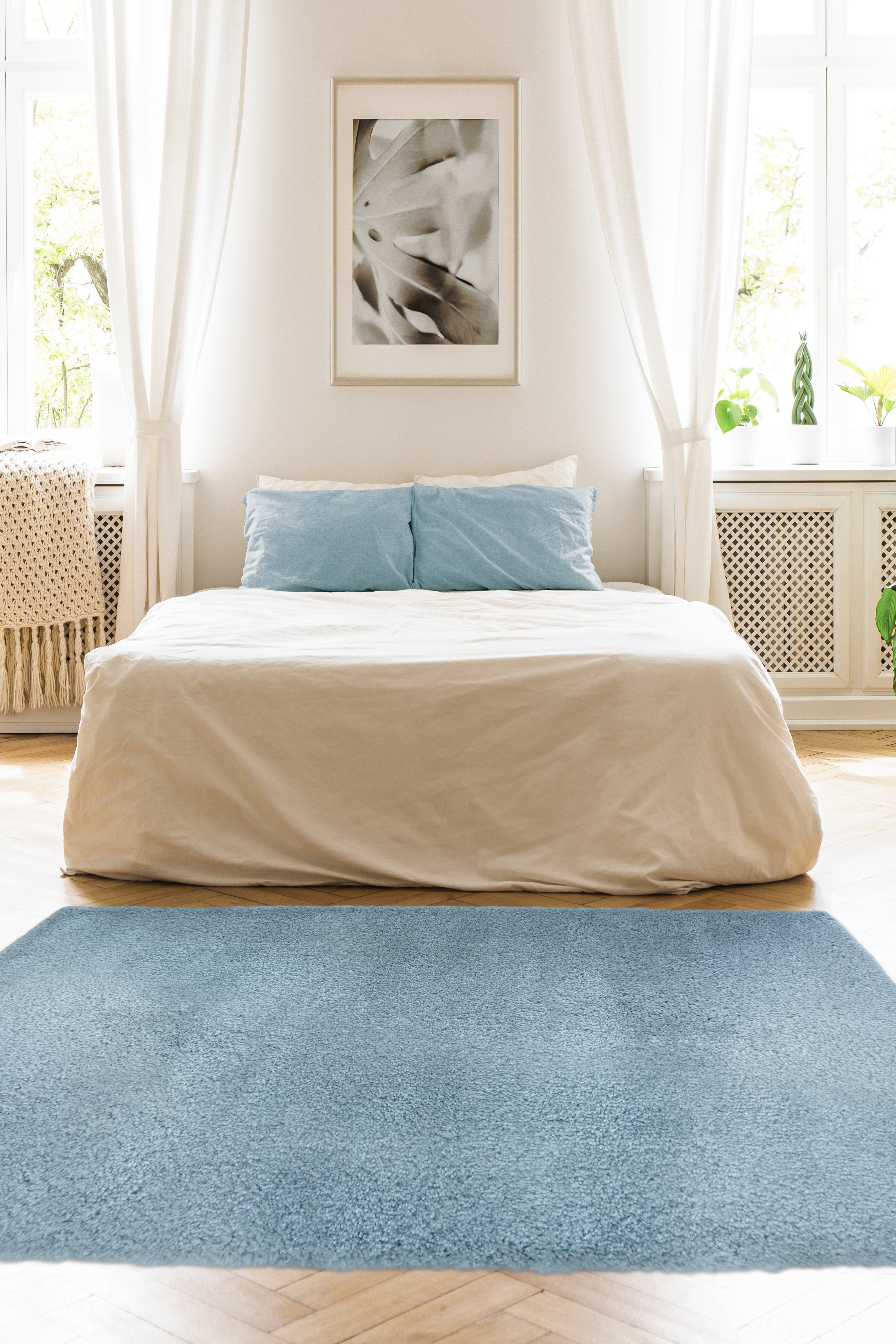 SNUG Plain Luxury Rug – 11 Colours – Multiple Sizes & Runner Option