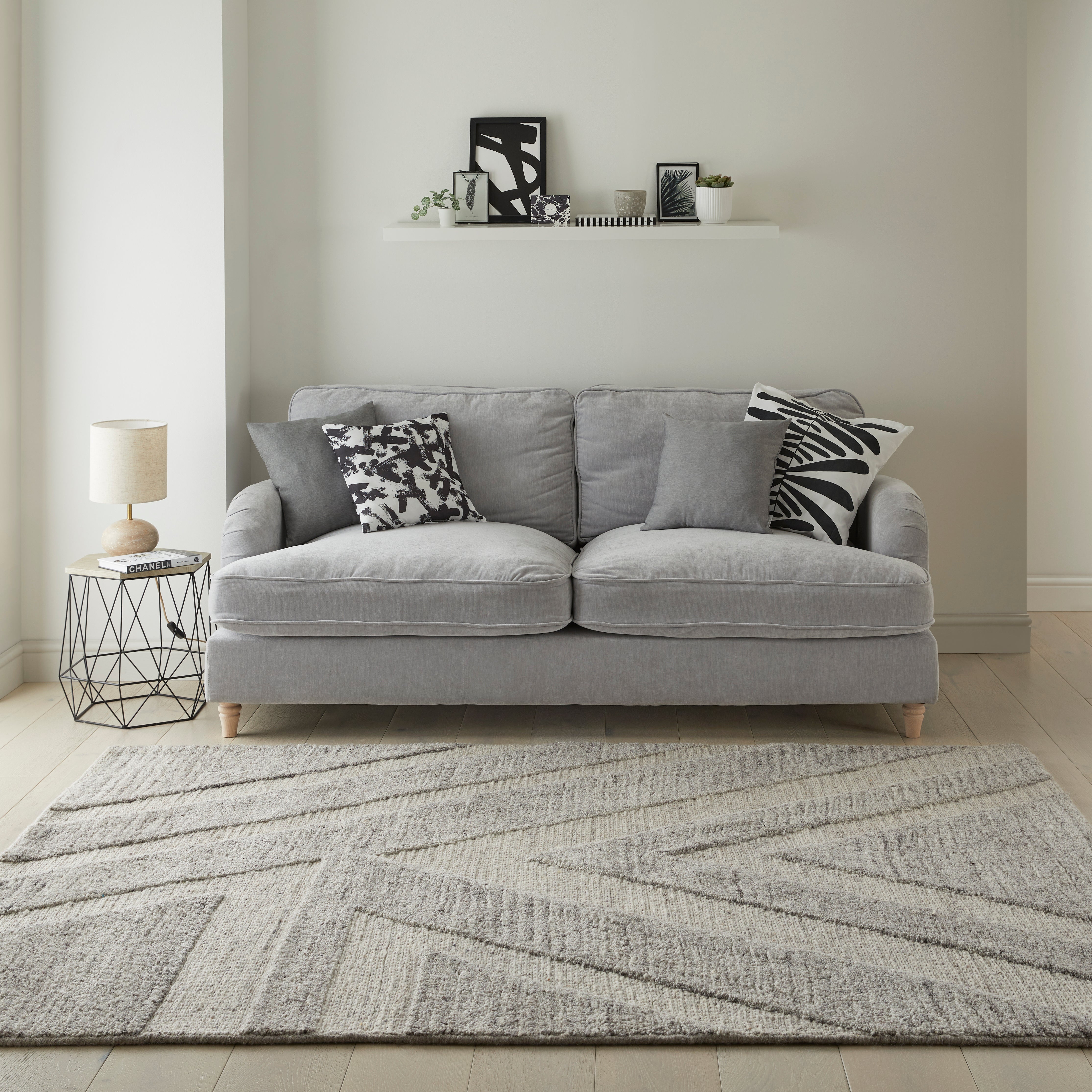 Stellar Natural - Textured Wool Rug for Cozy Living Spaces