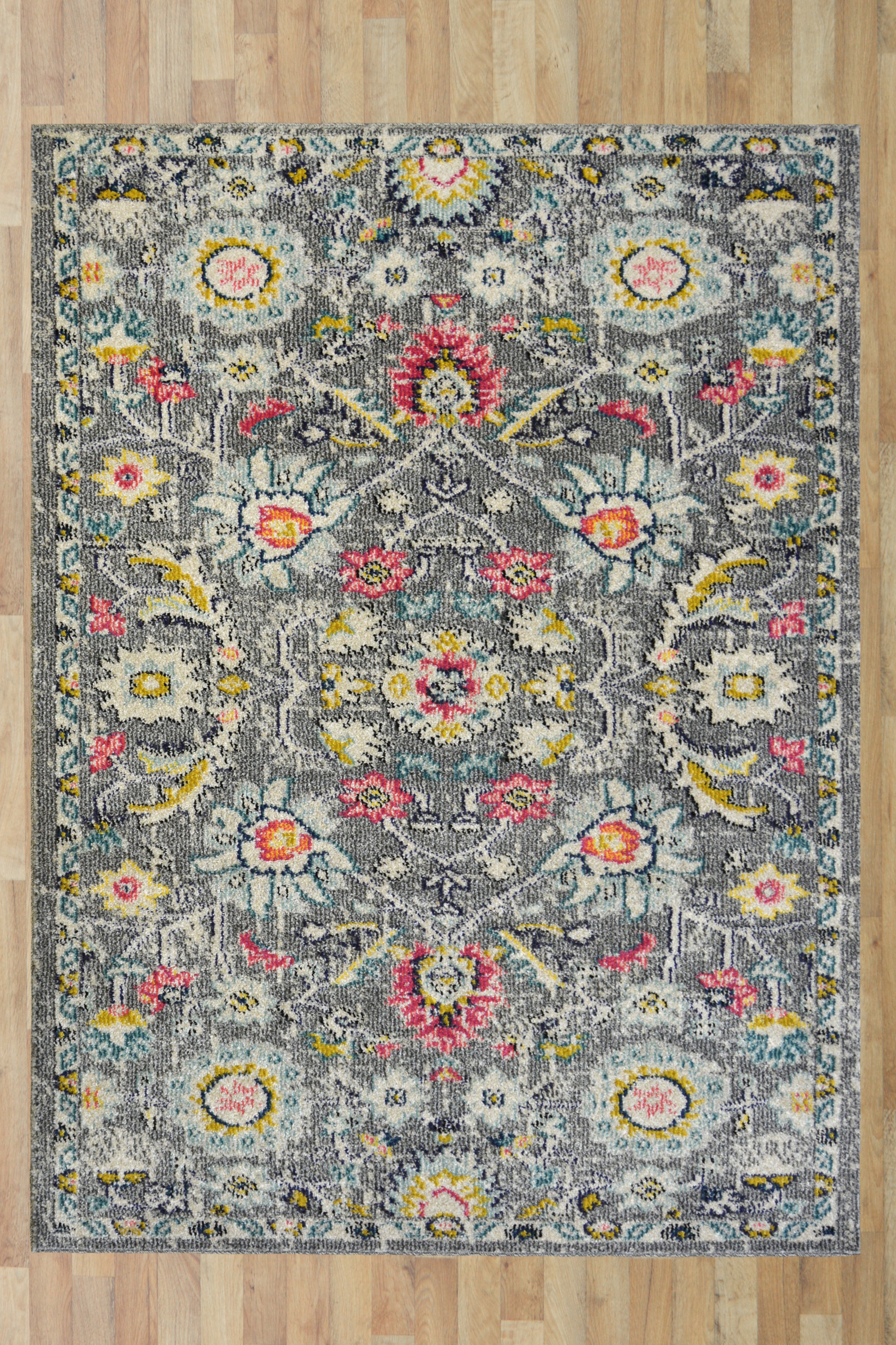 Vibrant Villa - Multi-Patterned Rug for Stylish Living Spaces