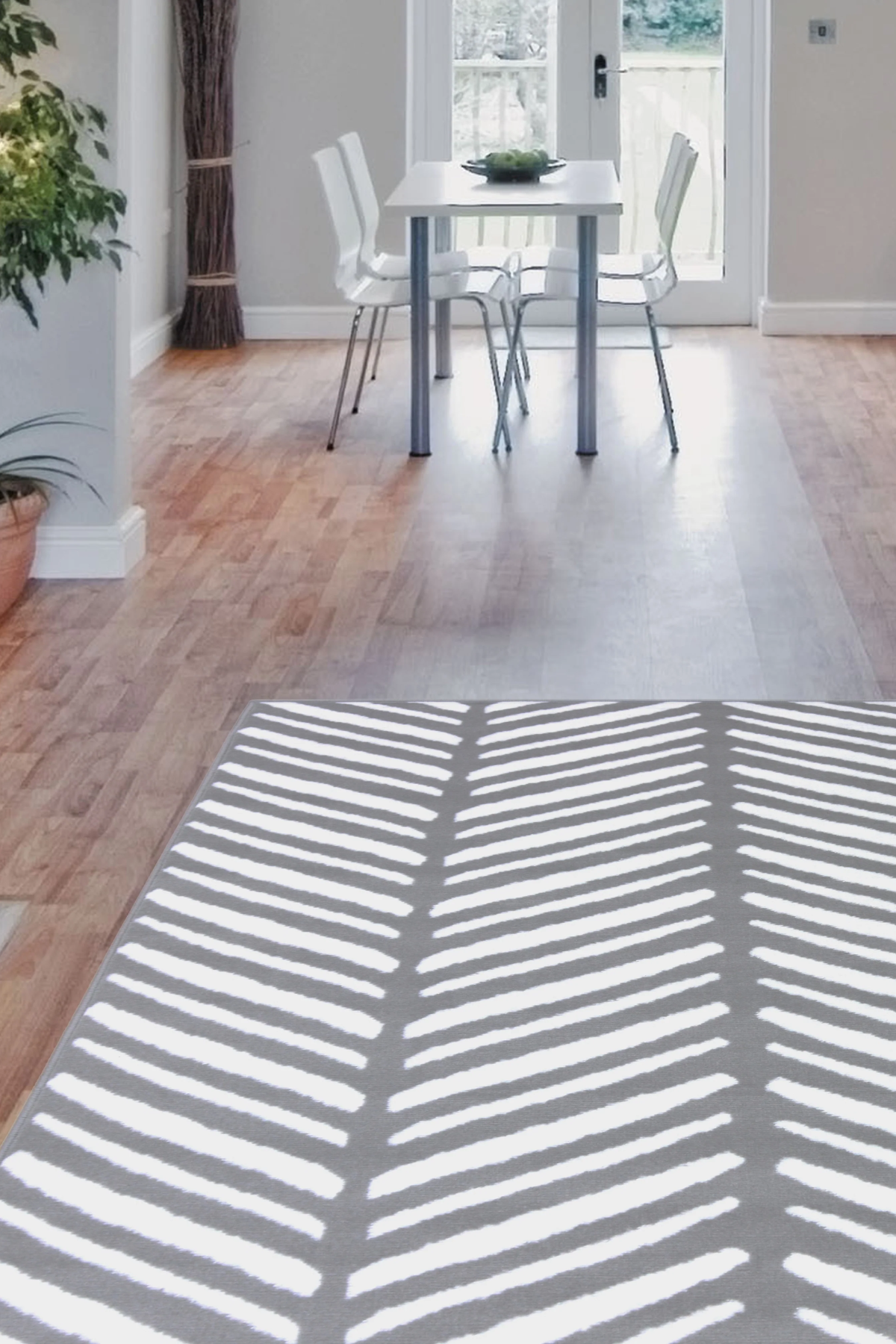 Maestro Herringbone Rug – Soft, Durable Polypropylene for Indoor Use
