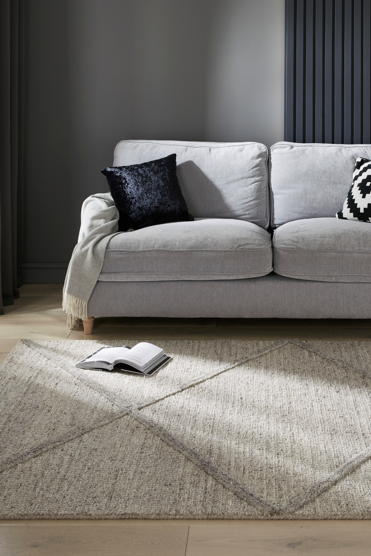 Stellar Natural - Textured Wool Rug for Cozy Living Spaces