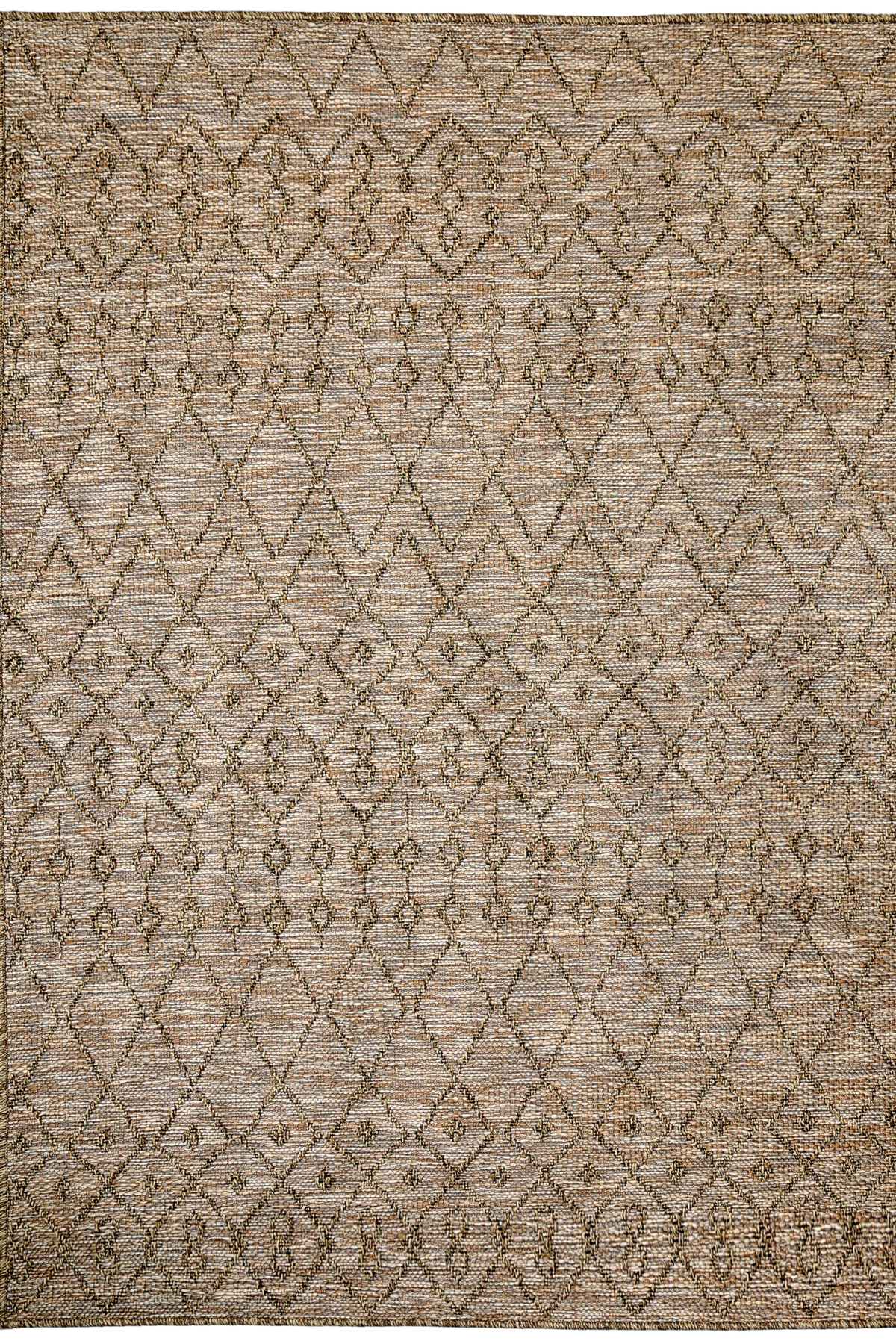 Summer Culture - Latte Tribal Rug for Chic Living Spaces